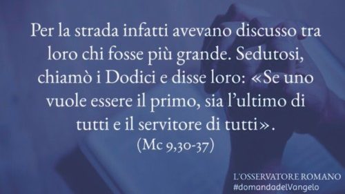 @oss_romano - La domanda del Vangelo QUO-114 @oss_romano - La domanda del Vangelo QUO-114