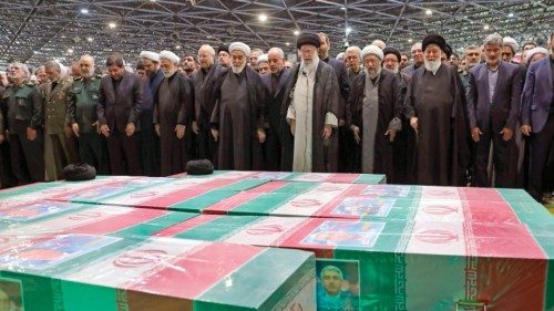A handout picture provided by the office of Iran's Supreme Leader Ayatollah Ali Khamenei shows him ... A handout picture provided by the office of Iran's Supreme Leader Ayatollah Ali Khamenei shows him ...