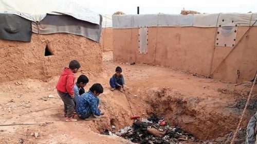 A handout picture provided by the Syrian Emergency Task Force (SETF) on May 17, 2024, shows ... A handout picture provided by the Syrian Emergency Task Force (SETF) on May 17, 2024, shows ...