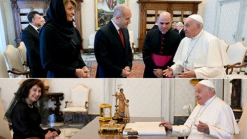 Udienze ai presidenti delle Repubbliche di Bulgaria e di Macedonia del Nord QUO-116 Udienze ai presidenti delle Repubbliche di Bulgaria e di Macedonia del Nord QUO-116