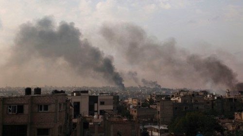 Smoke billows following Israeli strikes in Rafah city in the southern Gaza Strip on May 28, 2024, ... Smoke billows following Israeli strikes in Rafah city in the southern Gaza Strip on May 28, 2024, ...