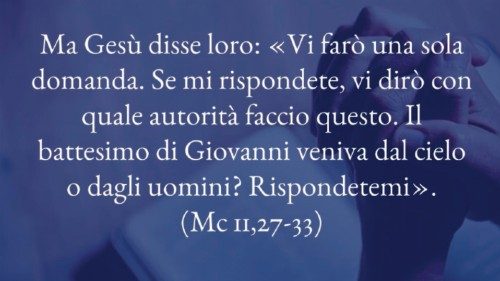 @oss_romano - La domanda del Vangelo QUO-123 @oss_romano - La domanda del Vangelo QUO-123