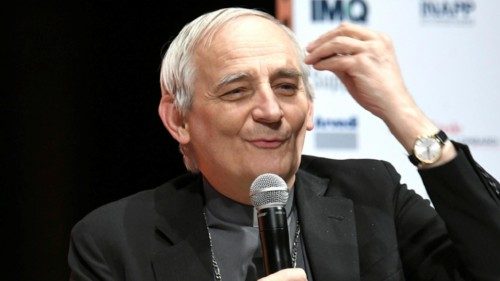 Il presidente della Cei, cardinale Matteo Zuppi, al Festival dell'Economia di Trento, 25 maggio ... Il presidente della Cei, cardinale Matteo Zuppi, al Festival dell'Economia di Trento, 25 maggio ...