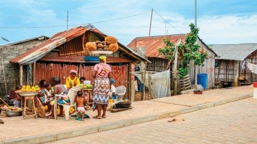 vendor sell fruits near a house marked with a red cross indicating it will be demolished as part of ... vendor sell fruits near a house marked with a red cross indicating it will be demolished as part of ...