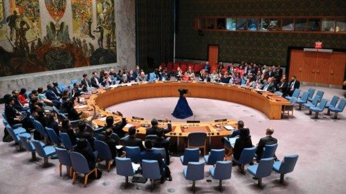 United Nations Security Council members vote during a UN meeting on the situation in the Middle East ... United Nations Security Council members vote during a UN meeting on the situation in the Middle East ...