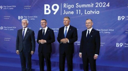 Czech Republic's President Petr Pavel, Latvia's President Edgars Rinkevics, Romania's President ... Czech Republic's President Petr Pavel, Latvia's President Edgars Rinkevics, Romania's President ...