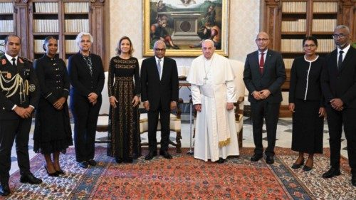Udienza al presidente della Repubblica di Cabo Verde QUO-134 Udienza al presidente della Repubblica di Cabo Verde QUO-134