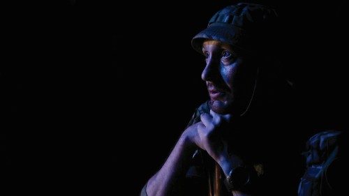 TOPSHOT - An evacuation team member and medic Andriy, 46, of the 47th mechanized brigade of ... TOPSHOT - An evacuation team member and medic Andriy, 46, of the 47th mechanized brigade of ...