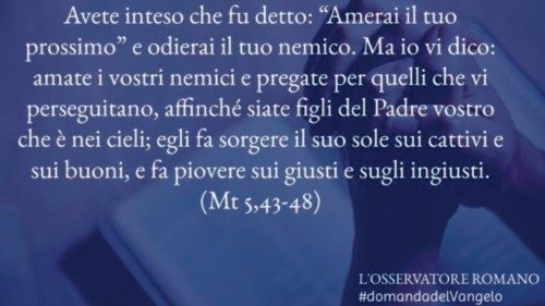 @oss_romano - La domanda del Vangelo QUO-137 @oss_romano - La domanda del Vangelo QUO-137