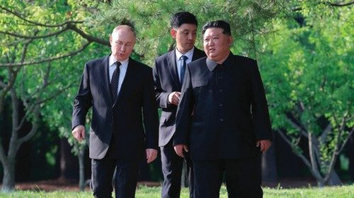 This picture taken on June 19, 2024 and released on June 20, 2024 from North Korea's official Korean ... This picture taken on June 19, 2024 and released on June 20, 2024 from North Korea's official Korean ...