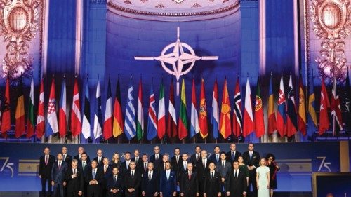 epa11469776 Leaders of NATO member countries and NATO Secretary General Jens Stoltenberg gather for ... epa11469776 Leaders of NATO member countries and NATO Secretary General Jens Stoltenberg gather for ...