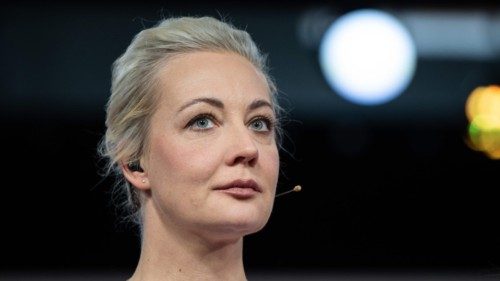 (FILES) Yulia Navalnaya, widow of late Russian opposition figure Alexei Navalny, attends the award ... (FILES) Yulia Navalnaya, widow of late Russian opposition figure Alexei Navalny, attends the award ...