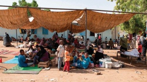 Families who fled Singa, the capital of Sudan's southeastern Sennar state, settle in a makeshift ... Families who fled Singa, the capital of Sudan's southeastern Sennar state, settle in a makeshift ...