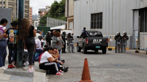 Relatives of people detained during protests in Venezuela over the country's contested presidential ... Relatives of people detained during protests in Venezuela over the country's contested presidential ...
