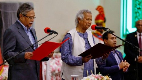 Bangladeshi President Mohammed Shahabuddin administers oath-taking ceremony of Nobel laureate ... Bangladeshi President Mohammed Shahabuddin administers oath-taking ceremony of Nobel laureate ...