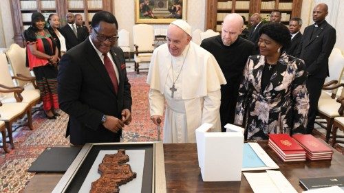 Udienza al presidente della Repubblica del Malawi QUO-185 Udienza al presidente della Repubblica del Malawi QUO-185
