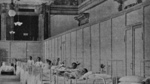 Il Palazzo del Quirinale trasformato in ospedale militare per la Croce Rossa durante la Prima Guerra ... Il Palazzo del Quirinale trasformato in ospedale militare per la Croce Rossa durante la Prima Guerra ...