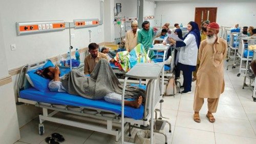 Wounded policemen rest at a hospital, after an attack in Rahim Yar Khan, in Punjab province on ... Wounded policemen rest at a hospital, after an attack in Rahim Yar Khan, in Punjab province on ...