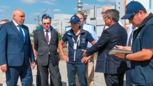 This handout picture released by the Russian State Nuclear Agency Rosatom on August 27, 2024 shows ... This handout picture released by the Russian State Nuclear Agency Rosatom on August 27, 2024 shows ...