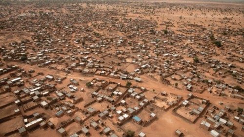 General view of the town of Barsalogho, Burkina Faso, on May 29th 2024. A group of relatives of ... General view of the town of Barsalogho, Burkina Faso, on May 29th 2024. A group of relatives of ...