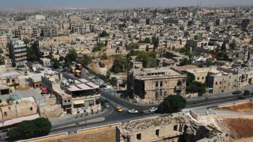 This picture shows a view of Syria's north city of Aleppo on September 10, 2024. (Photo by AFP) This picture shows a view of Syria's north city of Aleppo on September 10, 2024. (Photo by AFP)