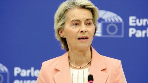 epa11609191 President of the European Commission Ursula von der Leyen presents her new College of ... epa11609191 President of the European Commission Ursula von der Leyen presents her new College of ...