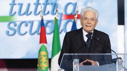 Il Presidente della Repubblica Sergio Mattarella in occasione della cerimonia di inaugurazione ... Il Presidente della Repubblica Sergio Mattarella in occasione della cerimonia di inaugurazione ...