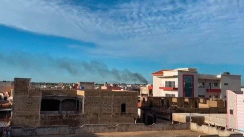 (FILES) This video grab taken from an AFPTV video on September 17, 2024 shows a plume of smoke ... (FILES) This video grab taken from an AFPTV video on September 17, 2024 shows a plume of smoke ...
