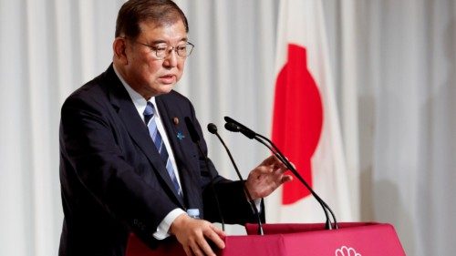 epa11627881 Newly elected leader of Japan's ruling party, the Liberal Democratic Party (LDP) Shigeru ... epa11627881 Newly elected leader of Japan's ruling party, the Liberal Democratic Party (LDP) Shigeru ...