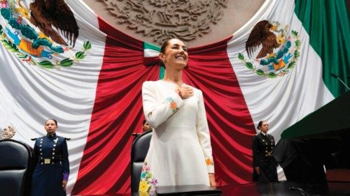 TOPSHOT - This handout photo released by Mexico's presidency press office shows Mexico's new ... TOPSHOT - This handout photo released by Mexico's presidency press office shows Mexico's new ...