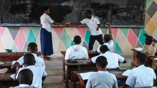 Students are seen at the Djedji Amondji Pierre high school in Adjame, Abidjan, on September 16, ... Students are seen at the Djedji Amondji Pierre high school in Adjame, Abidjan, on September 16, ...
