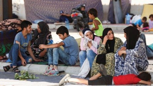 Syrian refugees, who fled from southern Lebanon villages due to ongoing hostilities between ... Syrian refugees, who fled from southern Lebanon villages due to ongoing hostilities between ...