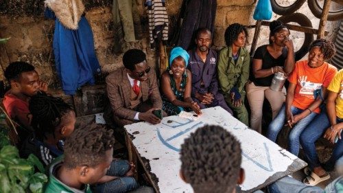 Wanjiru Wanjira (blue scarf), a social justice activist and Founder of the Mathare Social Justice ... Wanjiru Wanjira (blue scarf), a social justice activist and Founder of the Mathare Social Justice ...