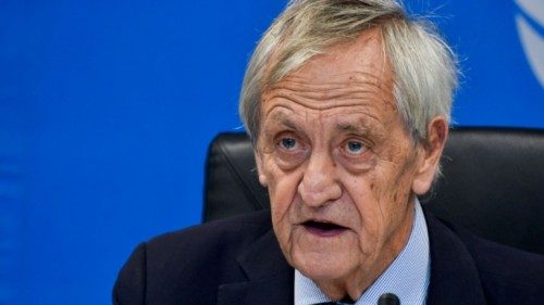 United Nations' special envoy for South Sudan, Nicholas Haysom addresses a press conference on the ... United Nations' special envoy for South Sudan, Nicholas Haysom addresses a press conference on the ...