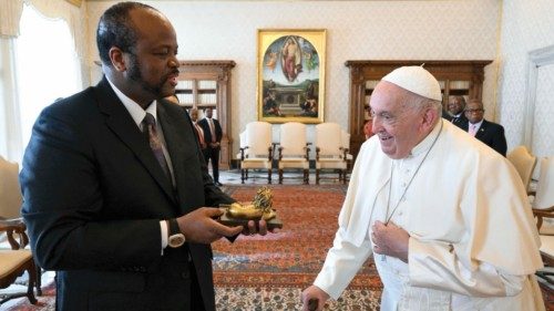 Udienza al Re di eSwatini QUO-237 Udienza al Re di eSwatini QUO-237