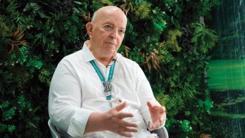 epa11692965 Colombia's peace commissioner advisor Otty Patino speaks during an interview in Cali, ... epa11692965 Colombia's peace commissioner advisor Otty Patino speaks during an interview in Cali, ...