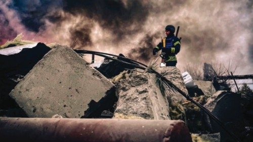 This handout photograph taken and released by the State Emergency Service of Ukraine on November 13, ... This handout photograph taken and released by the State Emergency Service of Ukraine on November 13, ...