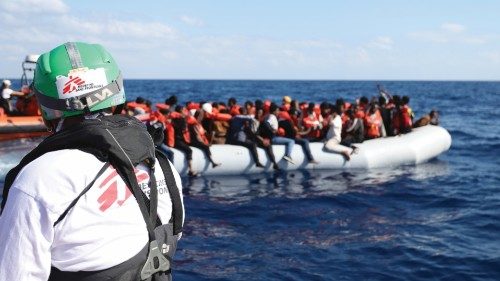 In the morning of 11 of November, MSF team on board the Geo Barents rescued 81 persons from a rubber ... In the morning of 11 of November, MSF team on board the Geo Barents rescued 81 persons from a rubber ...