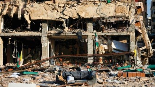 This picture taken during a media tour organised by Hezbollah press office on November 5, 2024, ... This picture taken during a media tour organised by Hezbollah press office on November 5, 2024, ...