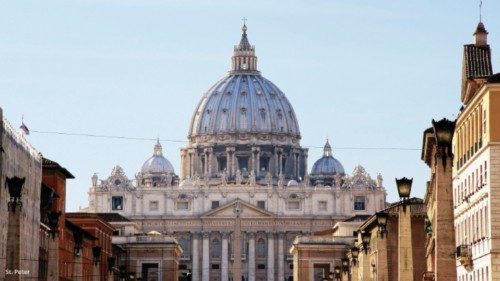 L’accoglienza dei pellegrini in San Pietro QUO-262 L’accoglienza dei pellegrini in San Pietro QUO-262