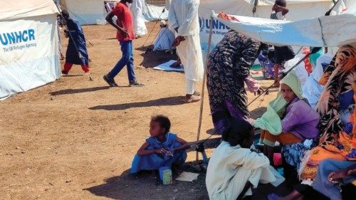 Sudanese people who fled escalating violence in the al-Jazira state rest at a camp for the displaced ... Sudanese people who fled escalating violence in the al-Jazira state rest at a camp for the displaced ...