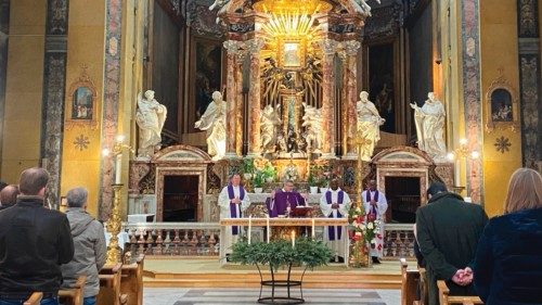 Dicastero per la Comunicazione: messa in preparazione al Natale QUO-280 Dicastero per la Comunicazione: messa in preparazione al Natale QUO-280