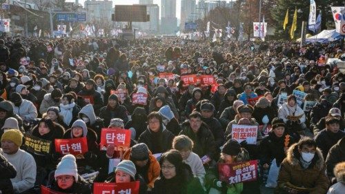 Protesters calling for the ouster of South Korea President Yoon Suk Yeol gather for the second ... Protesters calling for the ouster of South Korea President Yoon Suk Yeol gather for the second ...