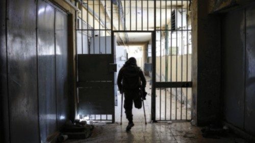 epa11773140 A man visits the Sednaya prison, dubbed by Amnesty International as the 'Human ... epa11773140 A man visits the Sednaya prison, dubbed by Amnesty International as the 'Human ...