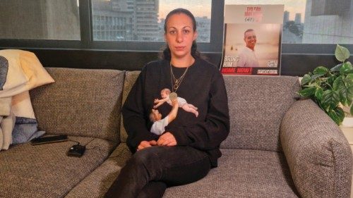 Lishay e l’attesa del ritorno del marito Ormi, ostaggio a Gaza DCM-002 Lishay e l’attesa del ritorno del marito Ormi, ostaggio a Gaza DCM-002
