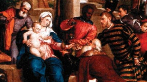 Anbetung der K?nige, ?lgem?lde von Francesco Bassano (1549-1592), National Gallery Edinburgh Anbetung der K?nige, ?lgem?lde von Francesco Bassano (1549-1592), National Gallery Edinburgh