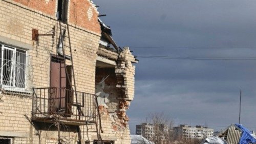 A view shows houses and apartment buildings damaged by Russian military strikes, amid Russia's ... A view shows houses and apartment buildings damaged by Russian military strikes, amid Russia's ...