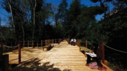  Apre il primo parco  d’affaccio sul Tevere  QUO-066