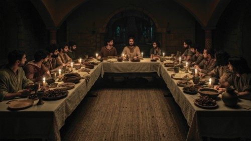 Proiezione speciale di «The Chosen: Ultima Cena» nella Filmoteca Vaticana QUO-075 Proiezione speciale di «The Chosen: Ultima Cena» nella Filmoteca Vaticana QUO-075