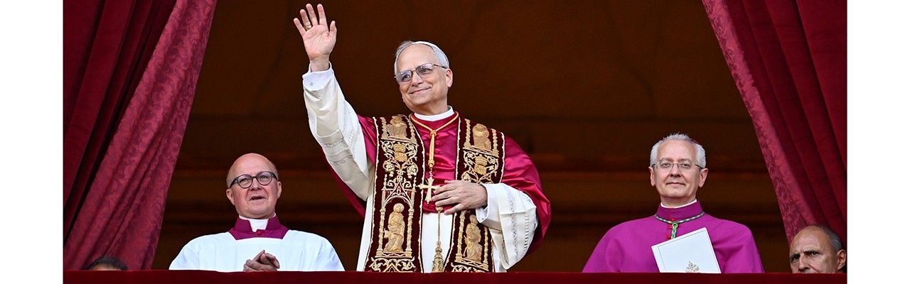 Habemus Papam <br>Robertum Franciscum Prevost <br>qui sibi nomen imposuit <br>LEONEM XIV